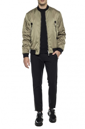 Down 'bomber' jacket with a sewn on logo, zdjęcie 2 Down 'bomber' jacket with a sewn on logo od Dsquared2